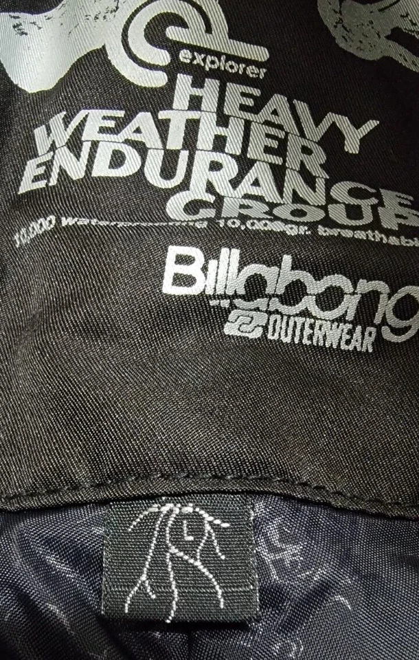 Pantalones cargo Billabong para mujer gris oscuro impermeables transpirables talla grande Foto 3 de 4