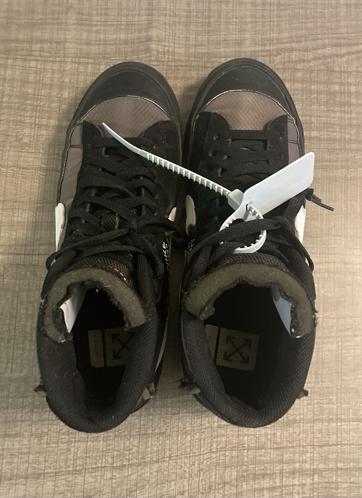 OFF WHITE X NIKE Nike Blazer Mid x Off White 'Grim Reaper' taglia 9