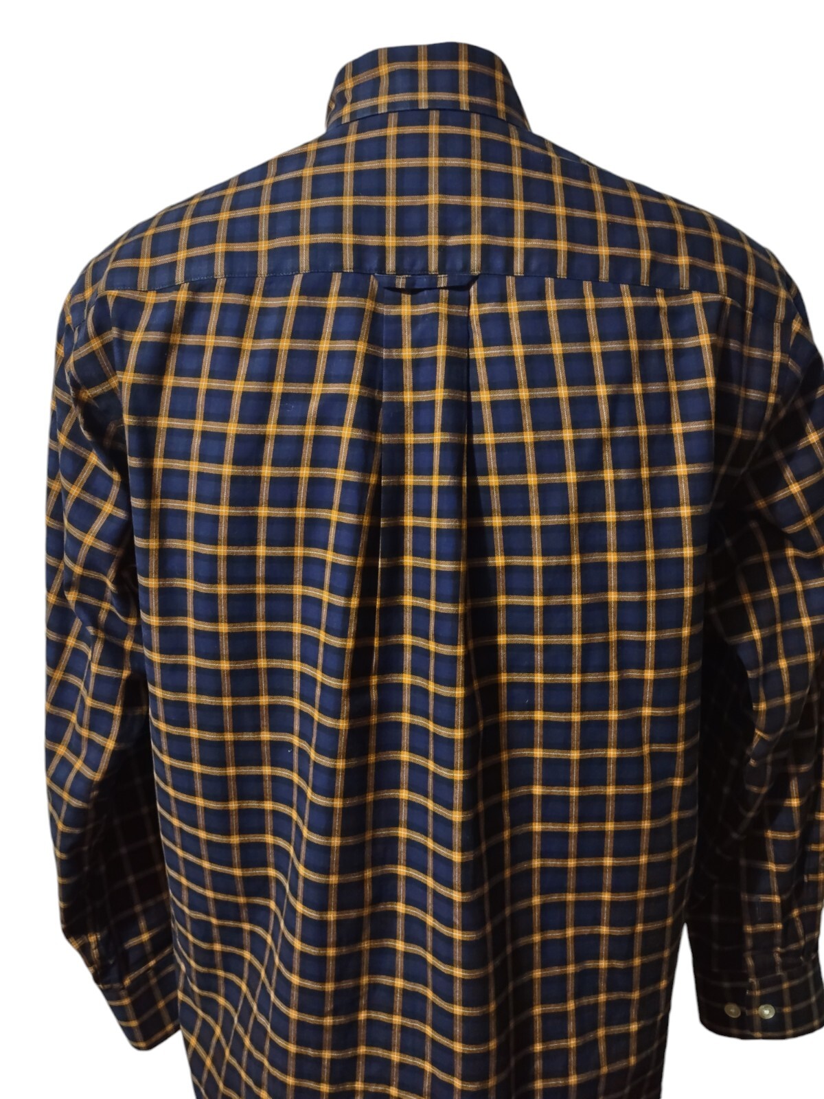 ORVIS Dress Shirt Men's Medium Country Plaid Long… - image 10