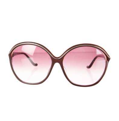 CHROME HEARTS COCK A ROACH BURGUNDY PINK STERLING SILVER