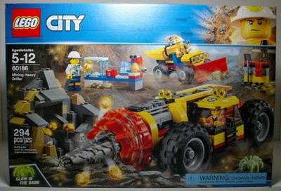 lego city 60186 mining heavy driller