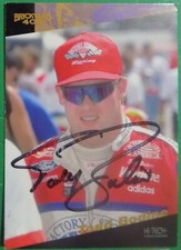 Todd Bodine Factory Stores INAUGURAL BRICKYARD 400 - 9TH PLACE Autographed Card