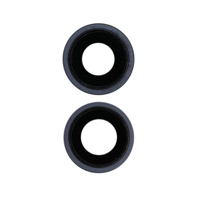 Sapphire Camera Lens Bezel Set Back 2 Parts iPhone 13 13 Mini Midnight Premium