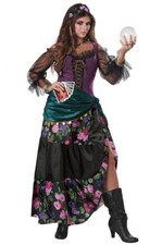 Mystical Charmer Gypsy Fortune Teller Adult Costume Size Medium