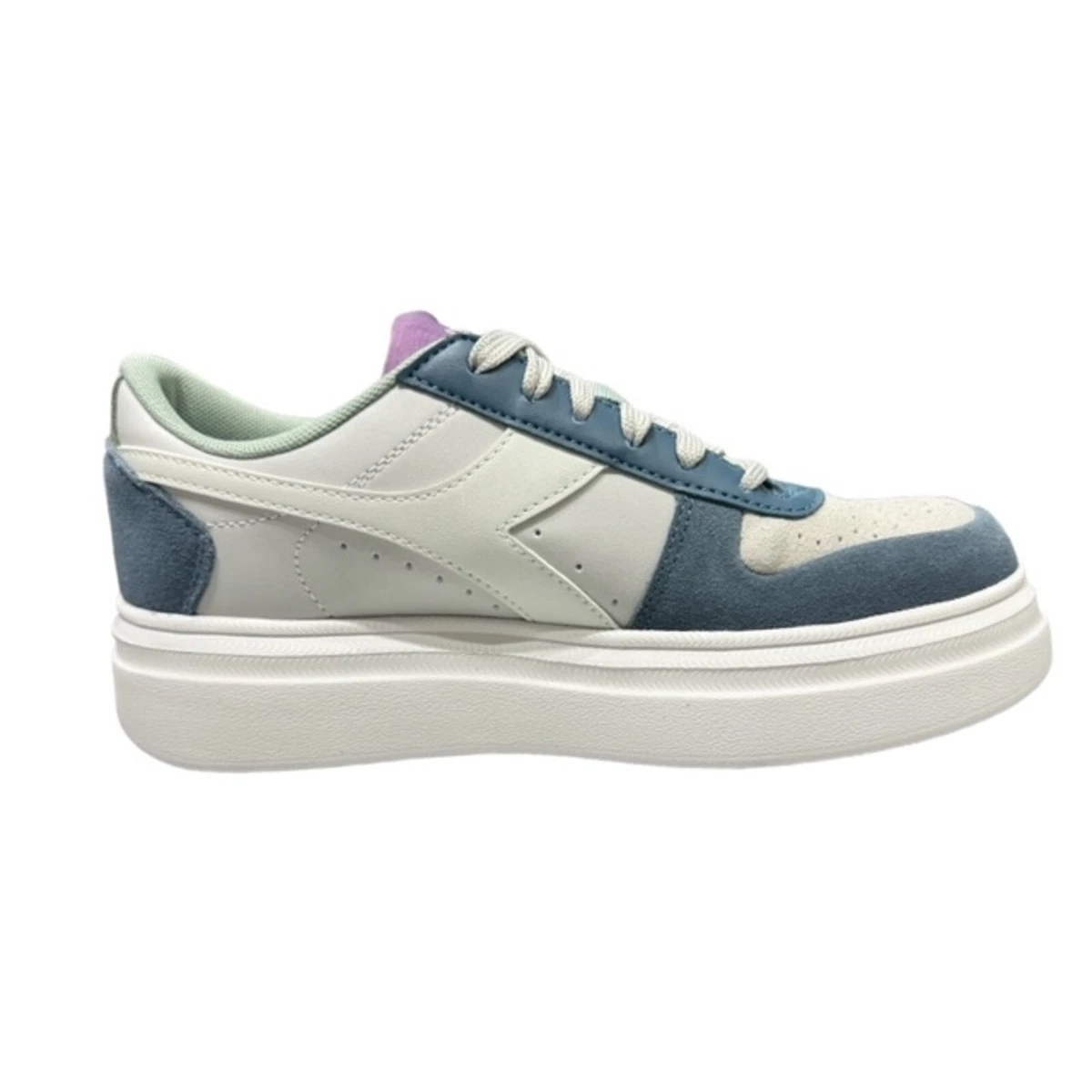 Sneakers Diadora Bleues - Taille 36.5 EU, Occasion Très Bon état, Pour Femme/fille, Tissu