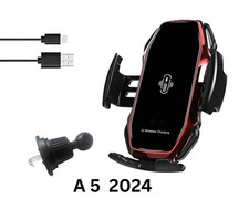 New Car Wireless Charger Auto Clamping Smart Sensor Fast Charger Holder