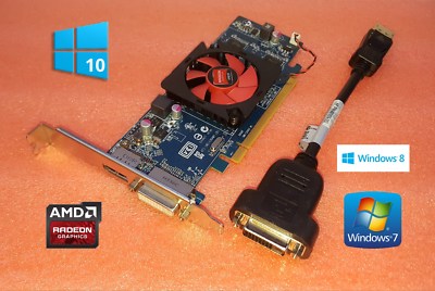 HP Pavilion HPE h8-1360t h8-1380t Desktop PC DVI 1GB HD Video Card