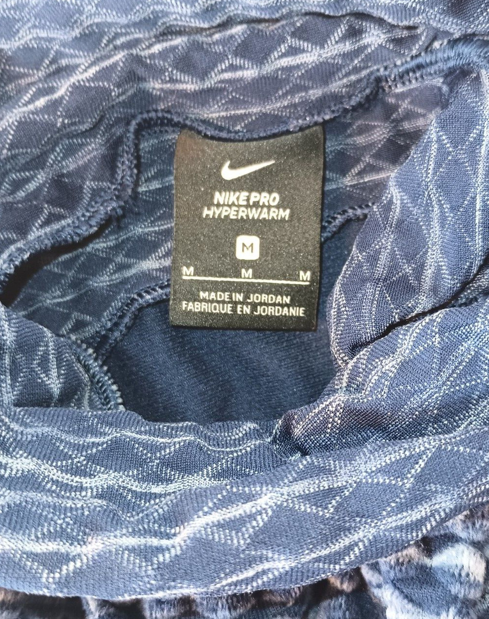 Womens Nike Pro HyperWarm Training Pullover Top N… - image 3