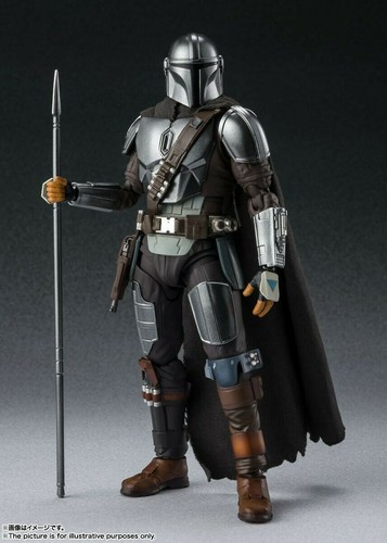 Star Wars Mandalorian Figuarts Bandai Din Djarin Grogu +Jon Favreau Vizsla Vizla - Picture 10 of 19