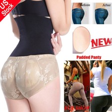 FAKE ASS Women Butt Hip Enhancer Booty Padded Underwear Panties Body Shaper US
