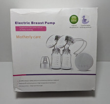 Electric Breast Pump Motherly Care No BPA Soft Comfortable Strong Suction - NEW