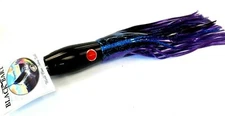 Black Bart Metal Super Pro Big Game Trolling Lure 9 Oz BPS/PUF Black Purple Splt