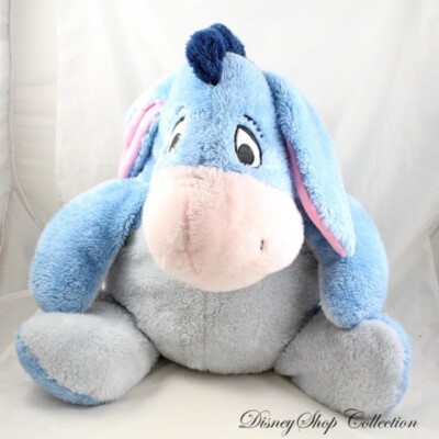 Âne En Peluche Vintage Rétro - Doudou Jouet Ancien - Occasion, Parfait Pour Collection