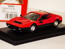 FERRARI 512 BB / 512BB ROSSO NERO / RED BLACK BEST 9269 1:43