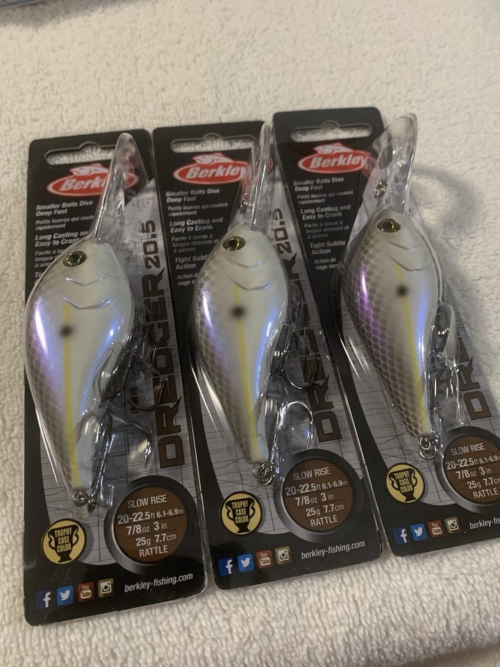 Berkley Dredger Lavender Shad 25.5 Fishing Lure – 1 1/8 Oz, Hard Bait For Freshwater & Saltwater - View #5