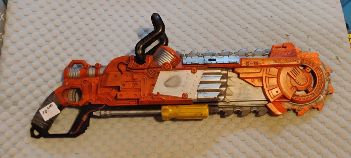 Nerf B3569F07 Zombie Strike Brainsaw Blaster for sale online | eBay