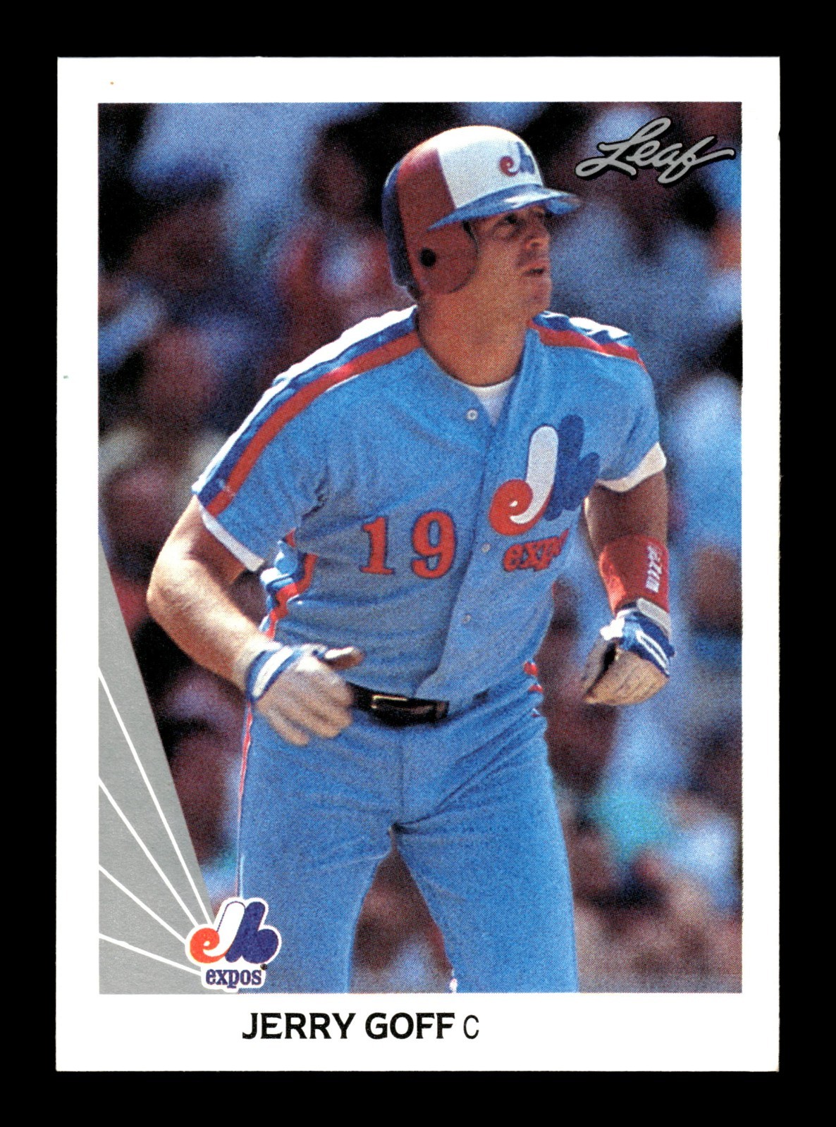 JERRY GOFF ⚾ 1990 Leaf Baseball #476 Montreal Expos
