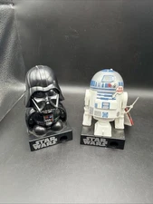 Star Wars Darth Vader R2D2 Candy Dispenser Set with Tags