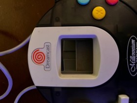 Sega Dreamcast Translucent Smoke Black Controller Authentic HKT-7700 MILLENNIUM