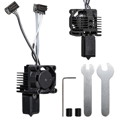 P1P P1S Hardened Steel Hotend Kit with Fan for Bambu Lab P1 Series 3D Printer, B