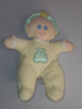 Vintage Little Tikes Soft Friend Yellow Terry Cloth Baby Doll No Blanket