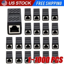 RJ45 Inline Coupler Cat7 Cat6 Cat5e Cat5 Ethernet LAN Network Cable Adapter Lot