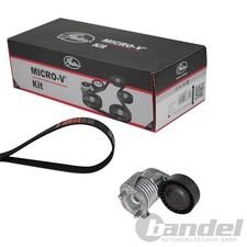 GATES Micro-V Kit KEILRIPPENRIEMEN-SATZ passend für FORD FOCUS KUGA VOLVO C30