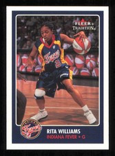 2001 Fleer WNBA #90 Rita Williams  Basketball FEVER NM-MT