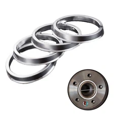 Wheel Hub Centric Rings Spacer OD=70.5mm ID=66.1mm - Aluminum Alloy-4Pcs