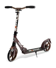 Hurtle Teenager Kick Scooter - 2 Wheel with Adjustable T-Bar Handlebar - Fold...