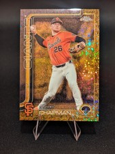 2025 Topps Gilded Collection Matt Chapman GOLD MINI-DIAMOND /50 #44 Giants
