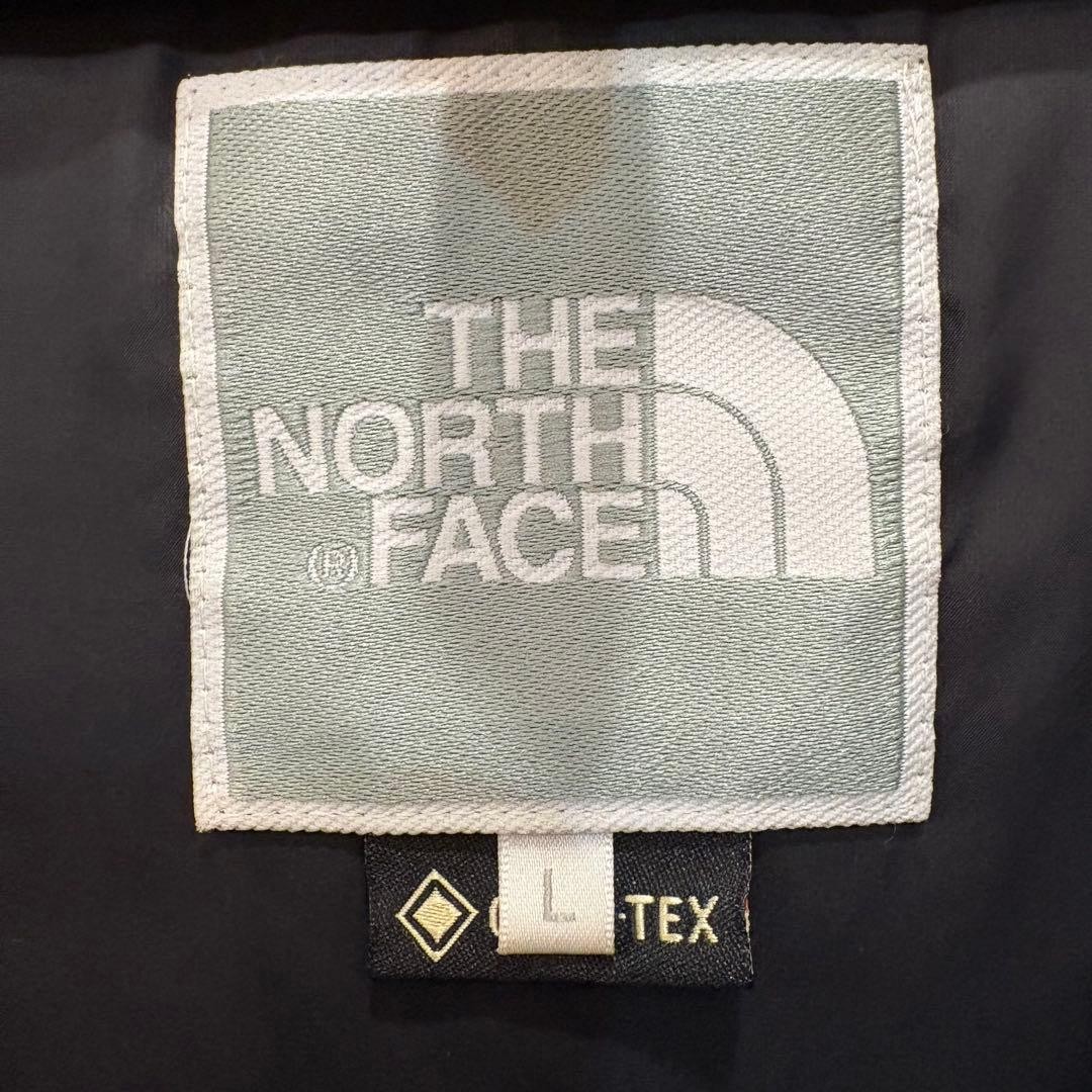 THE NORTH FACE NDW91935 Mountain Down Coat Hoodie L Olive Auth Width 22.04" image 7