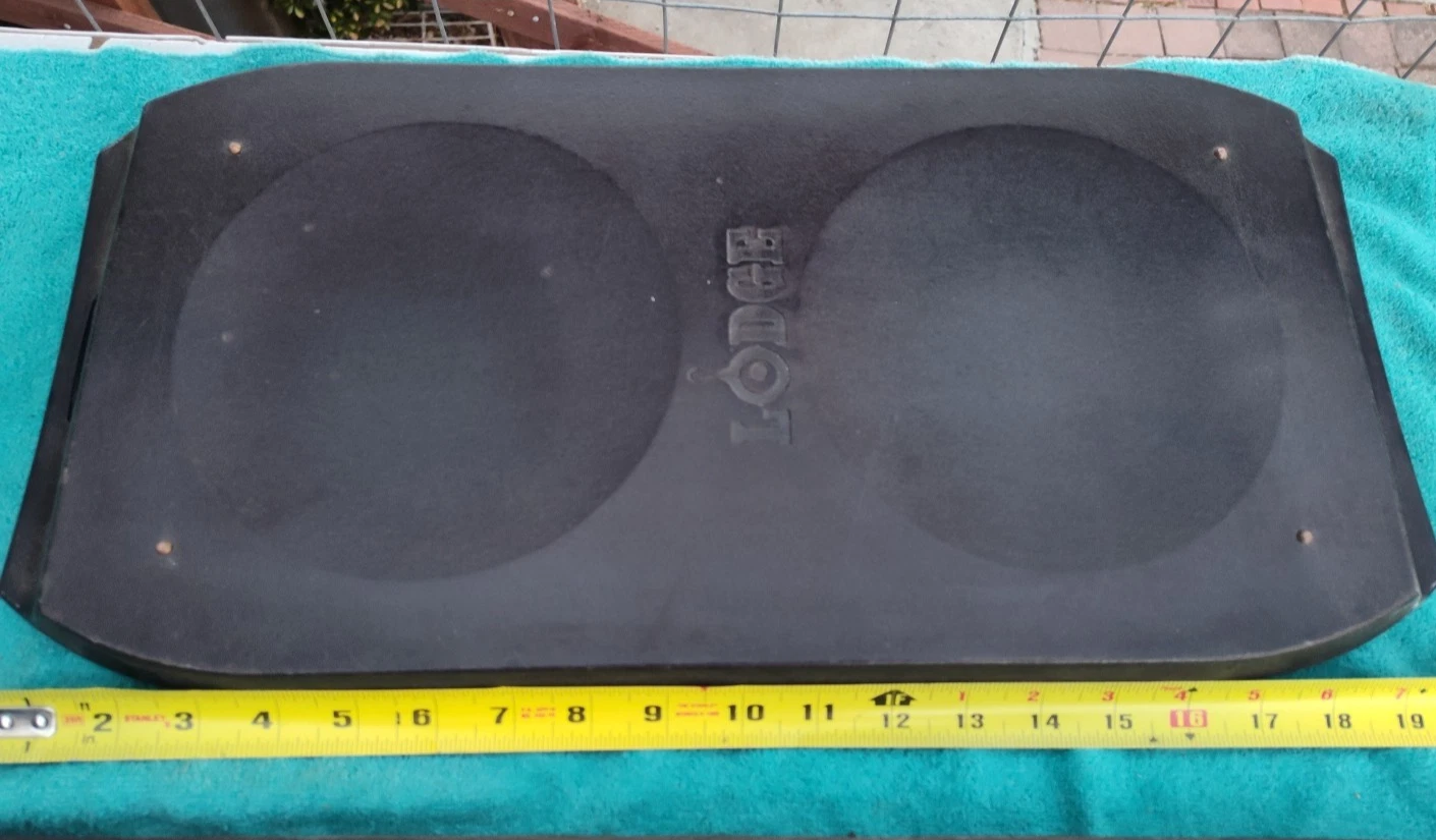 Vintage Lodge GE Stove Top Cast Iron Griddle