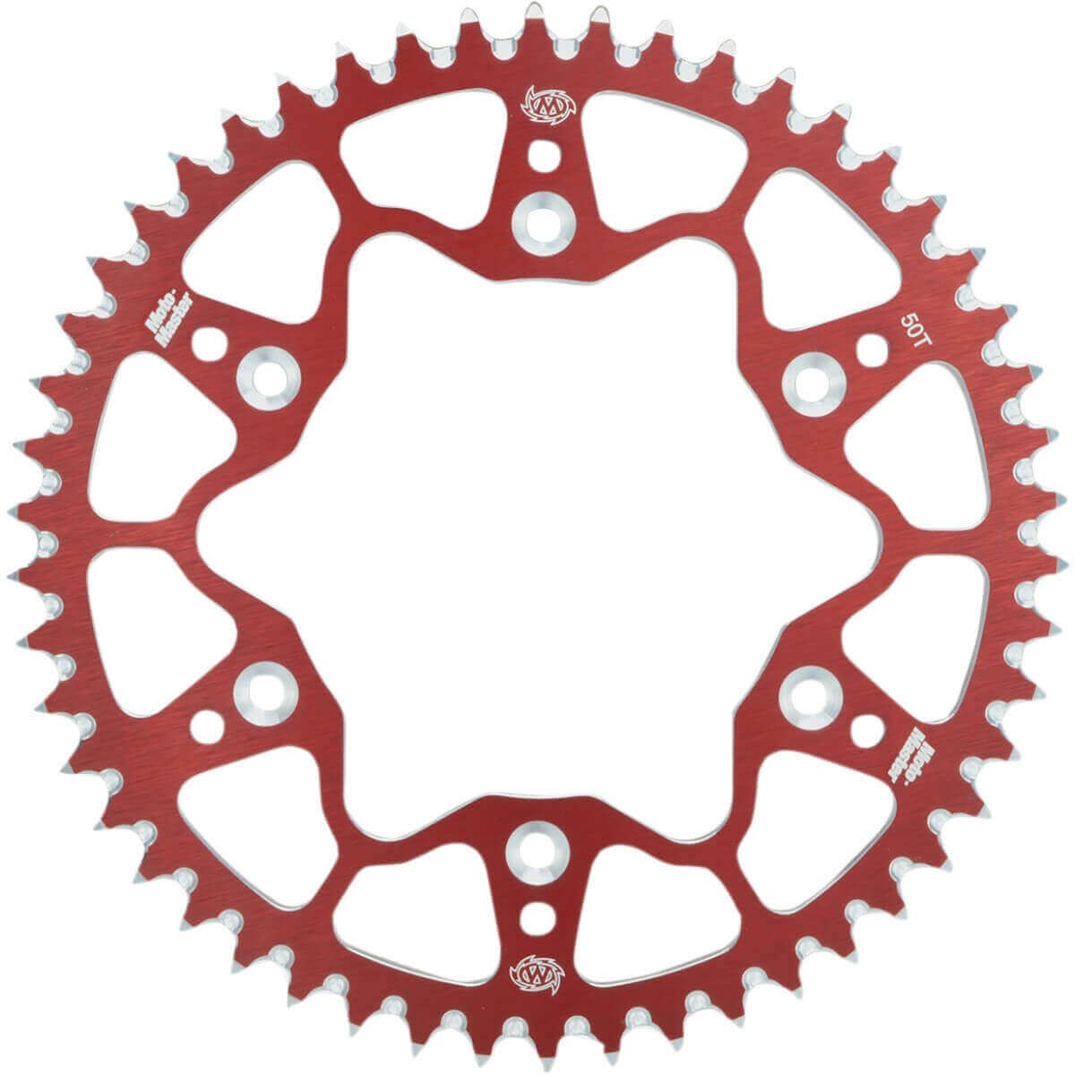 Couronne 44 dents rouge robuste référence 1211-2134 pour Yamaha YZ