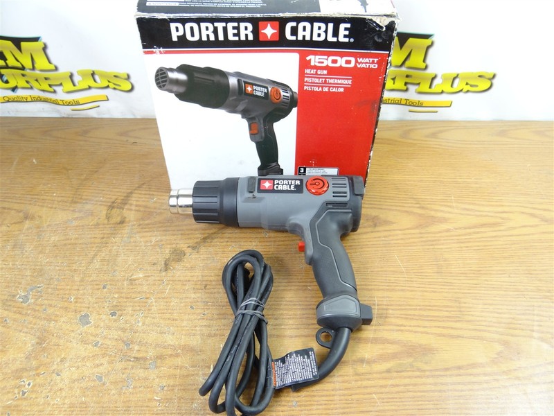 PORTER-CABLE 1500W/120V CORDED HEAT GUN 120°F TO 1150°F 