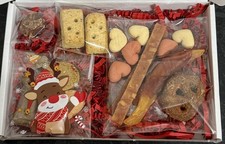 Dog Hamper Christmas Treats Selection Box Gift Ideas for Dogs Meaty Treats