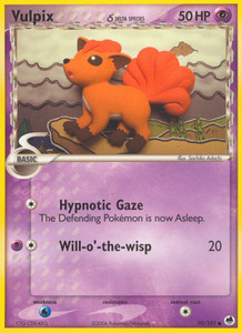 Vulpix 70/101 Delta Species EX: Dragon Frontiers LP