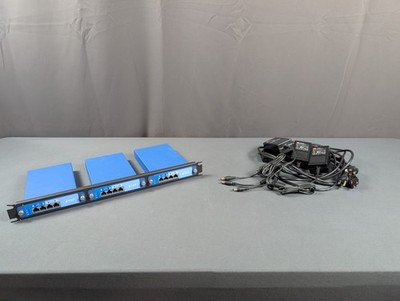 Net Optics nTAP 3x 10/100/1000 Copper Network Tap 1U Rack Kit w/ Power Supplies