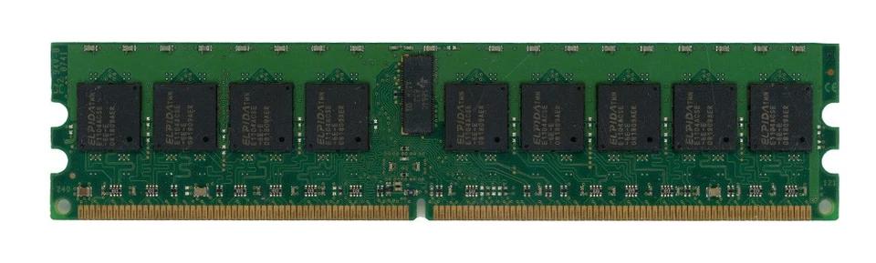 KINGSTON 2GB DDR2 PC2-3200R 400MHz KVR400D2S4R3/2G 9965248-015.A01LF ECC REG - Bild 1 von 2