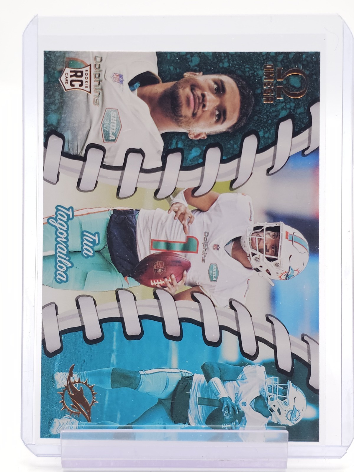 2020 PANINI CHRONICLES OMEGA TUA TAGOVAILOA ROOKIE #O-2 DOLPHINS FOOTBALL Q6988