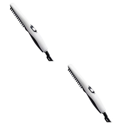  2 Pack Haar Glättbürste Glättungsbürste Haare Salon -Friseurkamm