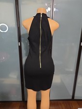 Fashion Nova Women's Queen Status Mini Dress Size M, Black