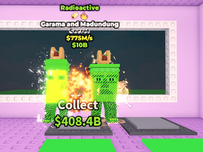 Garama and Madundung  (Radioactive) 2 traits 775m/s Steal a Brainrot