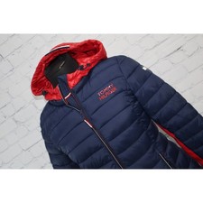 Tommy Hilfiger Puffer Jacket Women Small Navy...