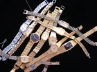 VINTAGE WATCH LOT 10 SEIKO WATCHES WOMEN'S FOR PARTS REPAIR BATTERY LOT