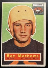 1956 Topps Set-Break # 75 Ray Mathews Excellent