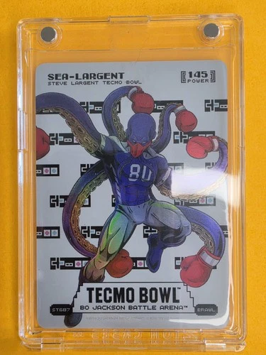 Bo Jackson Tecmo Bowl Battle Arena Sore Thumbs Sea-Largent ST687 Steve Largent