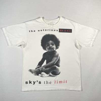 Vintage Notorious BIG Biggie Shirt Mens Medium White Rap Tee Brooklyn Mint Album