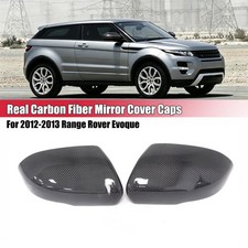 2 Stk Carbon Fiber Spiegelkappen Geh&auml;use F&uuml;r Land Rover Range Rover Evoque 12-13
