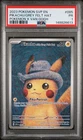 POKEMON VAN GOGH PIKACHU WITH GREY FELT HAT 085 PSA 1 POP 31